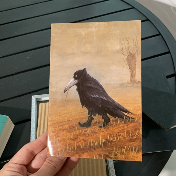 Rudi Hurlzmeier Crow Folk Art Print - Picture 3 of 5